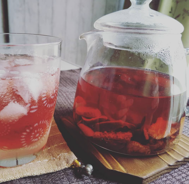 甘草を使った薬膳レシピ:酸梅湯