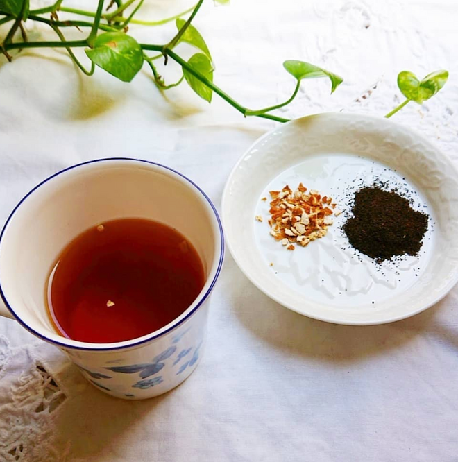 陳皮入りシナモンティー