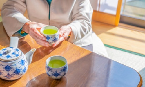 高齢者の歯の数と緑茶の関係
