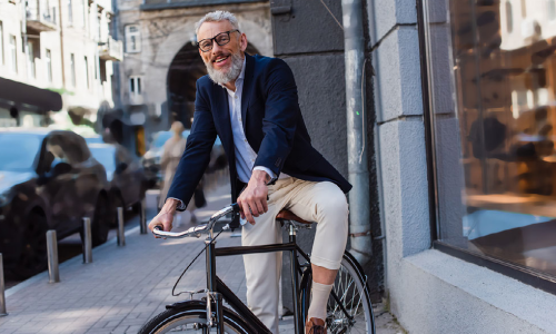 中高年のサイクリング