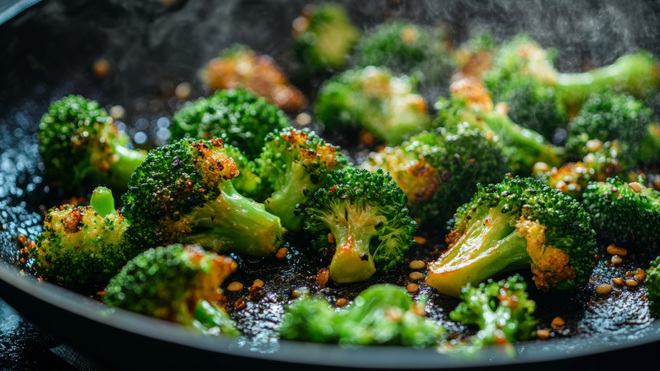 ブロッコリー炒め