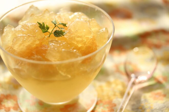 グレープフルーツゼリー