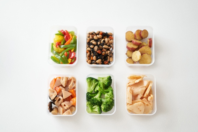 サブのおかずは、メインで使わない食材を