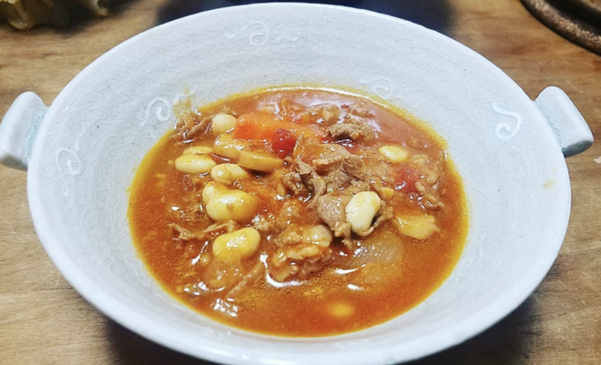 ラム肉のトマト煮込み