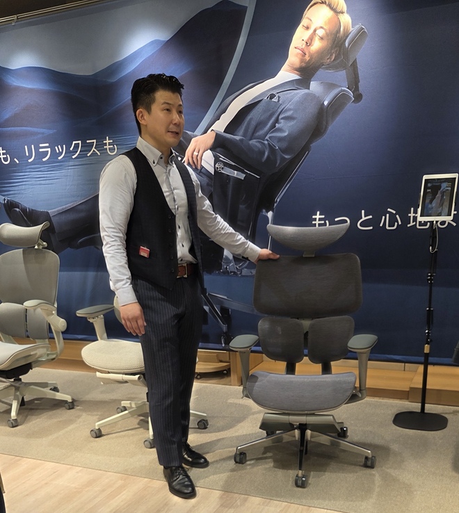 AXISUアクシスエルゴコアオフィスチェア
