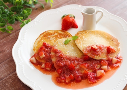 旬のいちごを使って「みりんのいちごジャム」