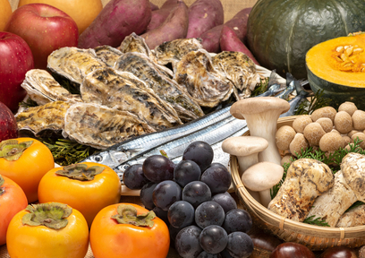 栄養価が高い旬の食材がオススメ、秋が旬の野菜や果物を楽しもう！