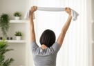 デスクワークによるむくみ解消！タオル一本でできる下半身のストレッチ5選